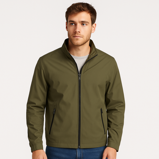 Liam - Men’s Lightweight Spring Jacket With Zipper Pockets